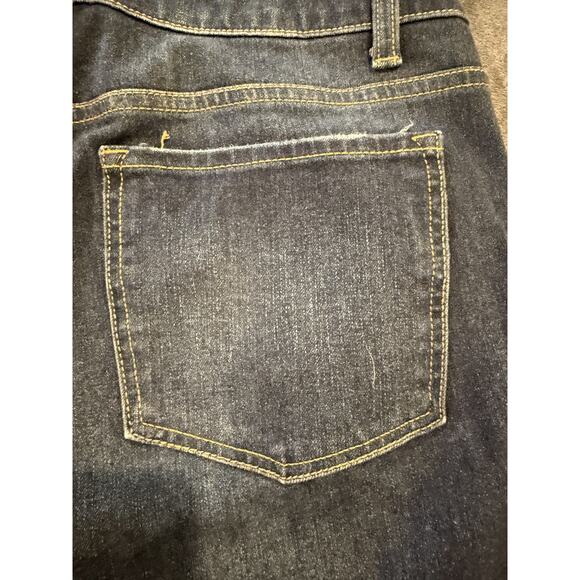 Time and Tru Jeans Womens 12 Blue High Rise Skinny Stretch Denim Distressed Wash - Picture 11 of 12